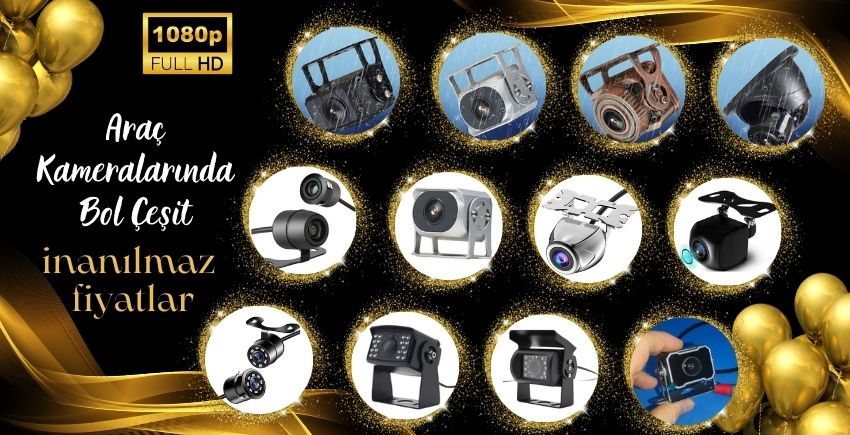 Araç Kamera Sistemlerinde İnanılmaz İndirimler