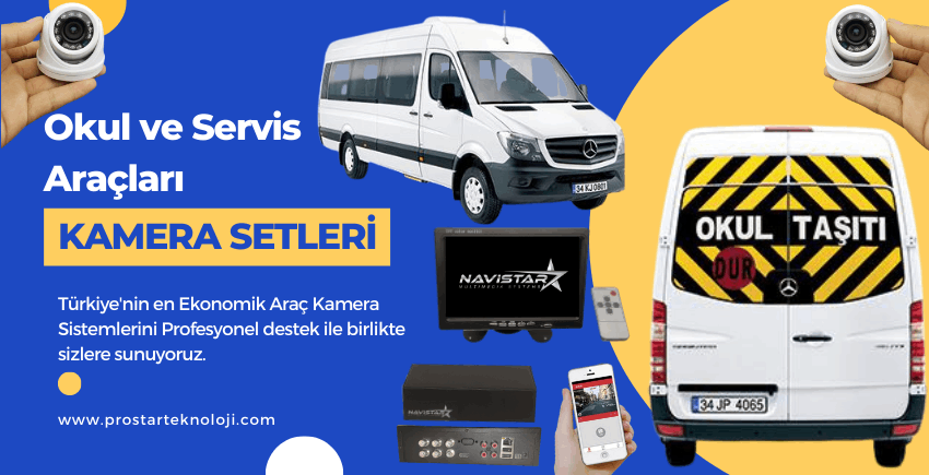 Servis Araçları Kamera Sistemleri