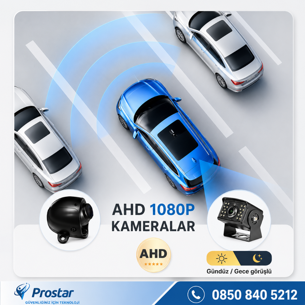 10 inç Android 4G Uzaktan izlemeli, 4 Kameralı, Wifi, GPS, Bluetooth 2 GB + 32 GB ve 512 GB SD Kart Destekli Set