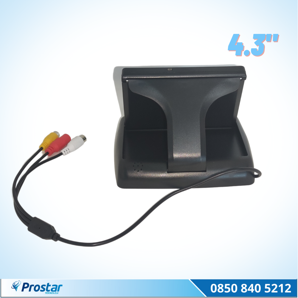 4.5 Inç Tft Lcd Araç Monitör Ekran + 1 Adet Geri Görüş Kamerası Dahil Set