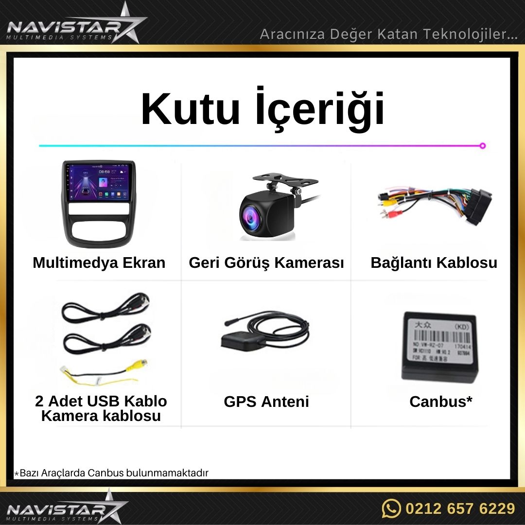 Nissan Terrano 2014-2016 Model 2GB + 64GB Android 13 Kablosuz Carplay Navigasyon Multimedya Sistemi