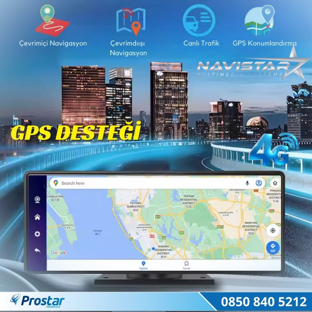 Profesyonel 10. 26 İnç Android Uzaktan İzlemeli Araç Dokunmatik Full Set