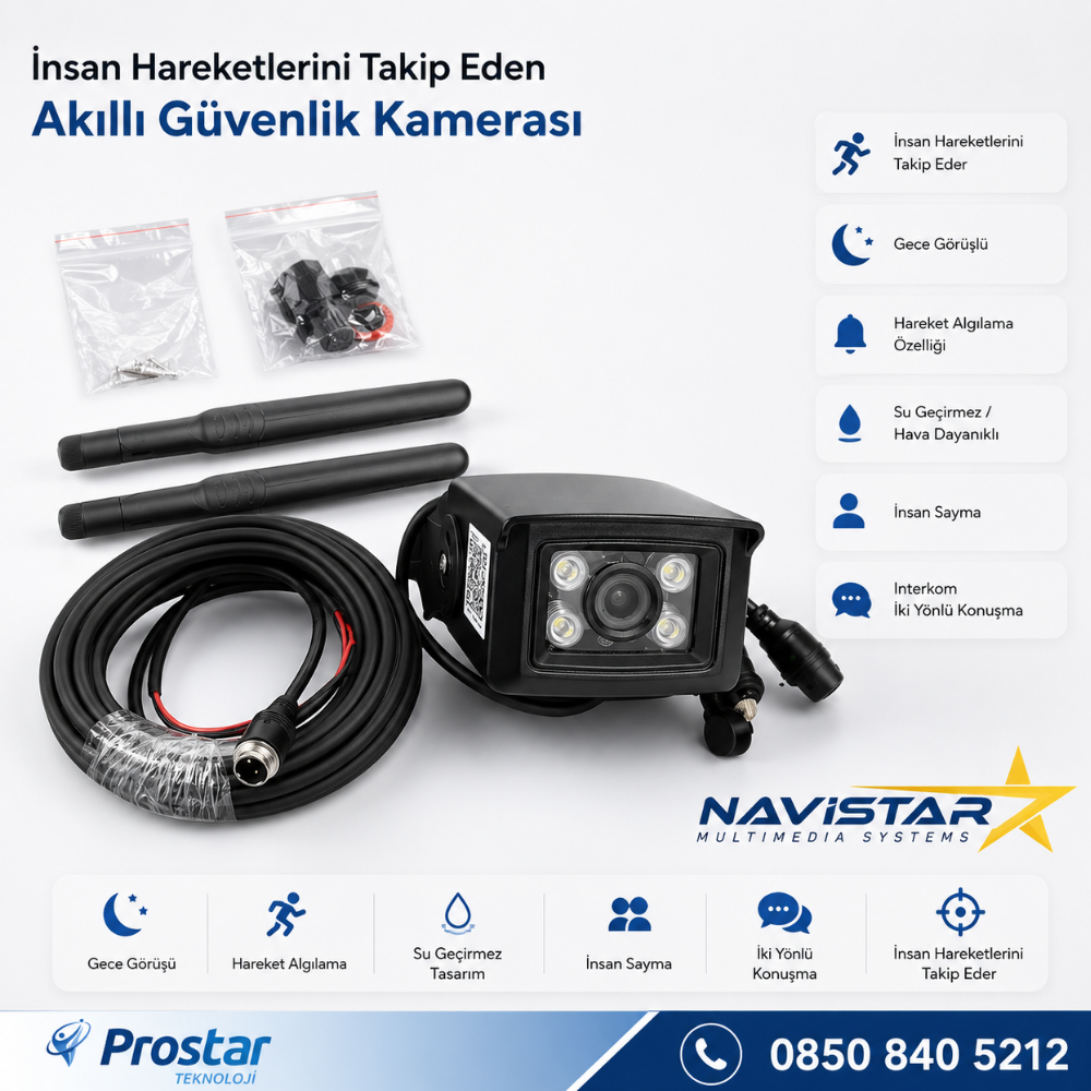 Uzaktan izlemeli 4 MP Ultra HD 4G Sim kart girişli Tak kullan Profesyonel Kamera