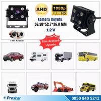 AHD 1080P/720P Orta Boy Gece Görüşlü 4 Pin Soketli Kamyon Tır Otobüs Kamerası