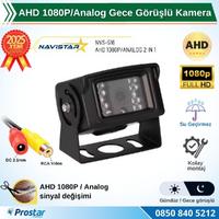 AHD 1080P/720P Büyük Gece Görüşlü RCA AV Soketli Kamyon Tır Otobüs Kamerası