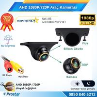 AHD 1080P/720P Silikonlu Arka, Yan ve Ön Görüş Kamerası Rca Soket