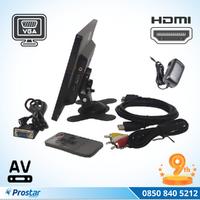 Güvenlik Kamera Monitörü 9" Ekran Hdmi Vga Av Girişli Lcd Ekran 4 Kanal