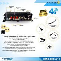 8 Kanal AHD Profesyonel 1080p 4G GPS WIFI Uzaktan izlemeli Mobil Dvr Kayıt Cihazı 
