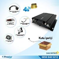 8 Kanal AHD Profesyonel 1080p 4G GPS WIFI Uzaktan izlemeli Mobil Dvr Kayıt Cihazı 