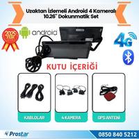 Profesyonel 10. 26 İnç Android Uzaktan İzlemeli Araç Dokunmatik Full Set