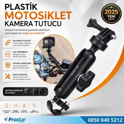  Plastik Motosiklet Monitör Ve Kamera Bağlantı Aparatı