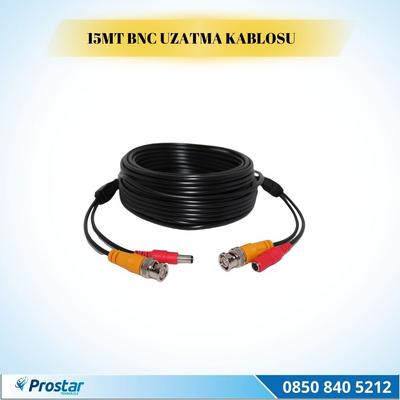 15 Metre Bnc Girişli Uzatma Kablosu