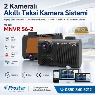 2 Kameralı 4G GPS WIFI Acil Durum butonu dahil Pratik Montaj Kamera Seti