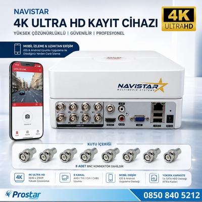 8 Kanal Ekonomik Mobil Dvr Kayıt Cihazı Uzaktan İzleme Destekli Hdmi Vga Çıkılşlı
